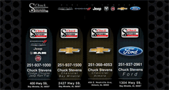 Desktop Screenshot of chuckstevensauto.com